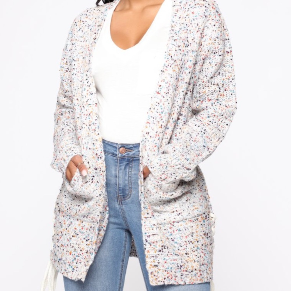 There’s No Way Speckled Cardigan